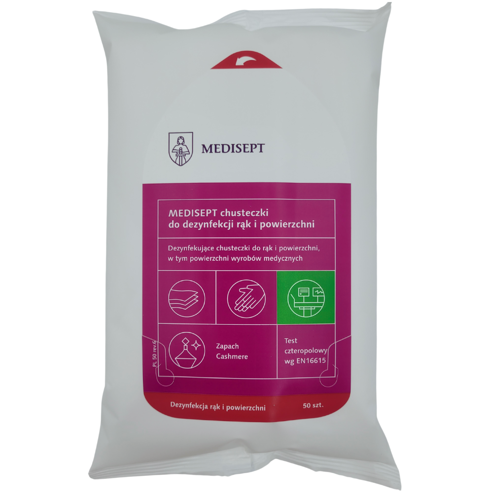 Chusteczki do dezynfekcji rąk